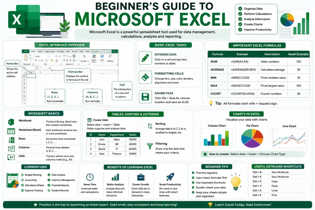 Beginner’s Guide to Microsoft Excel