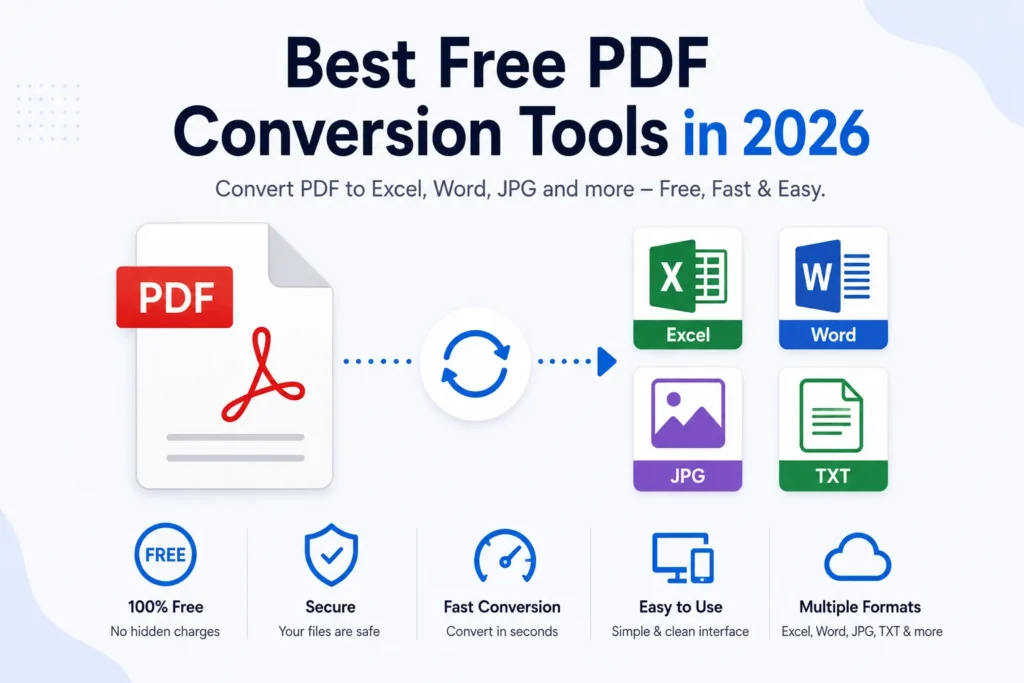 Best Free PDF Conversion Tools in 2026