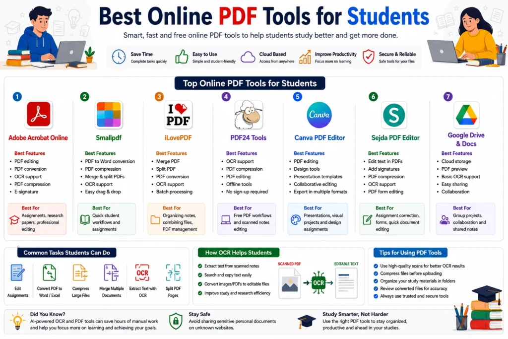 Best Online PDF Tools for Students